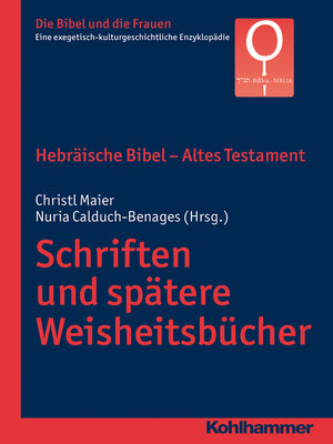 cover image of Hebräische Bibel--Altes Testament. Schriften und spätere Weisheitsbücher